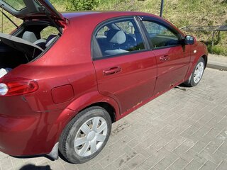 2006 Chevrolet Lacetti I, красный, 270000 рублей, вид 3
