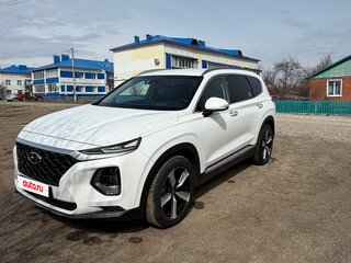 2018 Hyundai Santa Fe IV, белый, 3250000 рублей, вид 3