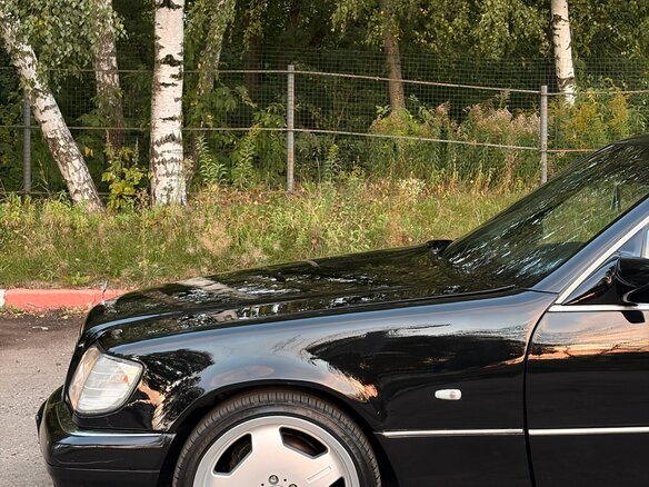 1994 Mercedes-Benz S-Класс 320 Long 5-speed III (W140), чёрный - вид 8