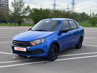 2018 Lada (ВАЗ) Granta I, синий, 370000 рублей, вид 1