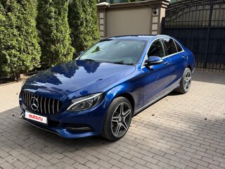 2014 Mercedes-Benz C-Класс 180 IV (W205), синий, 2110000 рублей, вид 1