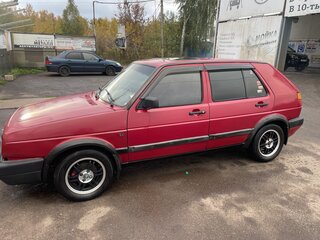 1991 Volkswagen Golf KAT II, красный, 250000 рублей, вид 4