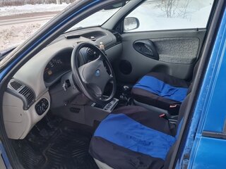 2007 Lada (ВАЗ) Kalina I, синий, 190000 рублей, вид 3