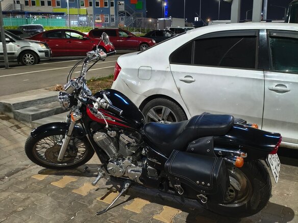1996 Honda Steed 400, чёрный, 270000 рублей - вид 3