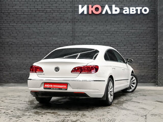 2013 Volkswagen Passat CC I Рестайлинг, белый, 1395000 рублей, вид 4