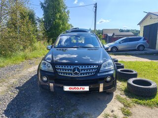 2007 Mercedes-Benz M-Класс 420 II (W164), чёрный, 1350000 рублей, вид 2