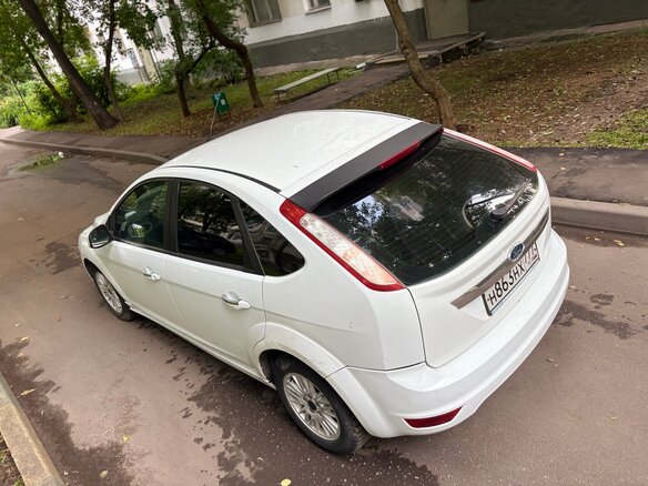 2008 Ford Focus II Рестайлинг, белый, 380000 рублей - вид 6