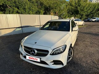 2019 Mercedes-Benz C-Класс 180 IV (W205) Рестайлинг, белый, 3150000 рублей, вид 2