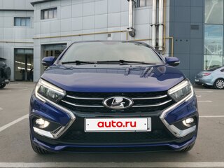 2025 Lada (ВАЗ) Vesta I Рестайлинг (NG), синий, 1630000 рублей, вид 3