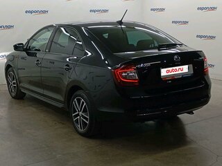 2019 Skoda Rapid I Рестайлинг, чёрный, 1270000 рублей, вид 4