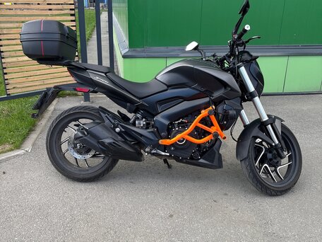 2021 Bajaj Dominar 400, чёрный, 333000 рублей, вид 2
