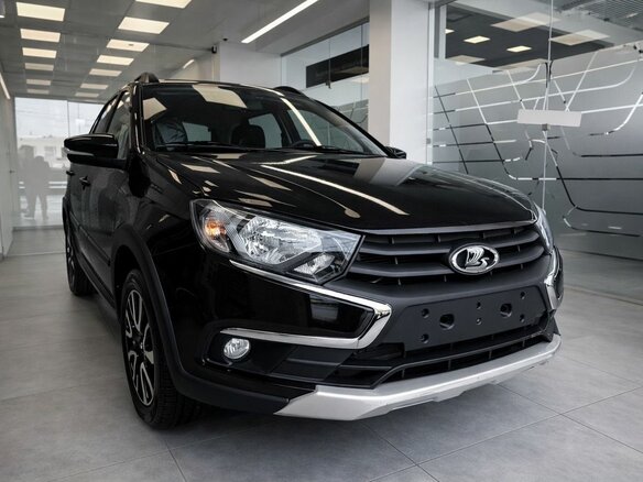 2025 Lada (ВАЗ) Granta Cross I Рестайлинг, чёрный, 1371000 рублей - вид 2