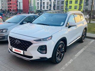 2019 Hyundai Santa Fe IV, белый, 2850000 рублей, вид 1