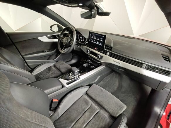 2021 Audi A5 45 TFSI II (F5) Рестайлинг, красный - вид 12