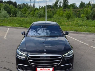 2021 Mercedes-Benz S-Класс 450 Long 4MATIC VII (W223), чёрный, 7800000 рублей, вид 1