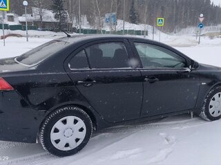 2007 Mitsubishi Lancer X, чёрный, 700000 рублей, вид 4
