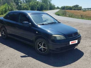 2002 Opel Astra G, синий, 450000 рублей, вид 1