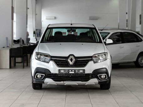 2020 Renault Logan Stepway II Рестайлинг, белый, 900000 рублей, вид 2