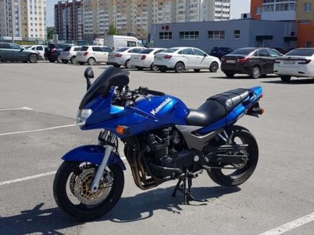2006 Kawasaki ZR-7, голубой, 350000 рублей, вид 3