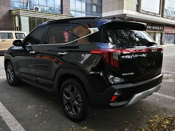2023 Kia Seltos I Рестайлинг, чёрный - вид 5