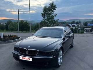 2005 BMW 7 серии 750i IV (E65/E66) Рестайлинг, чёрный, 1050000 рублей, вид 5