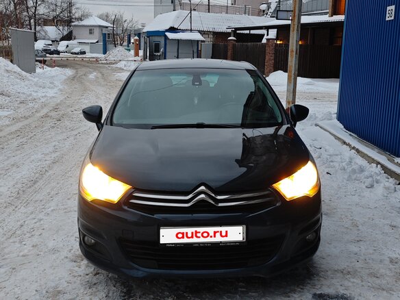 2013 Citroen C4 II, синий, 700000 рублей - вид 3