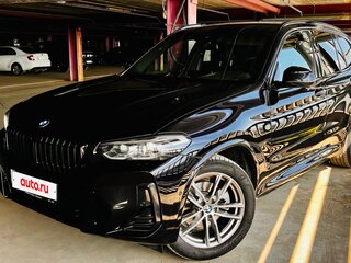 2022 BMW X3 20d xDrive III (G01) Рестайлинг, чёрный, 6370000 рублей, вид 3