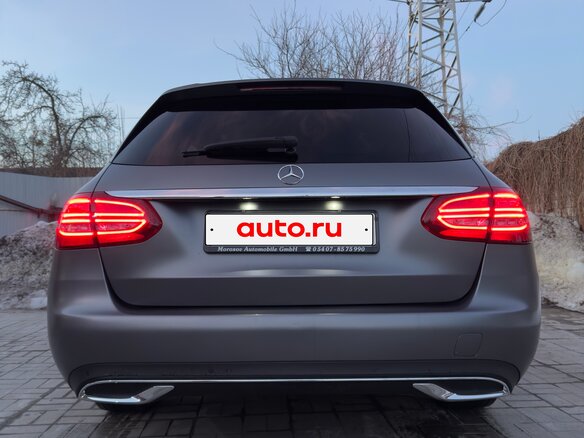 2020 Mercedes-Benz C-Класс 200 d IV (W205) Рестайлинг, серый, 2680000 рублей - вид 5