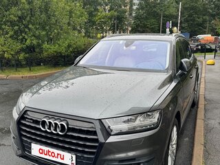 2016 Audi Q7 II (4M), серый, 3875000 рублей, вид 4