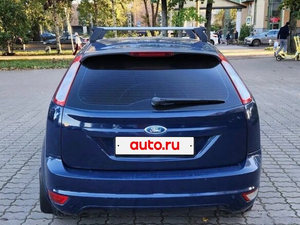 2009 Ford Focus II Рестайлинг, синий, 550000 рублей - вид 2