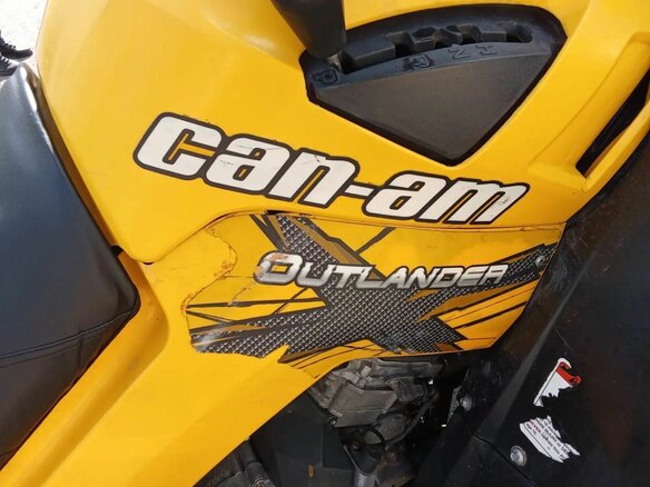 2010 BRP Can-Am Outlander 800, жёлтый, 670000 рублей - вид 5