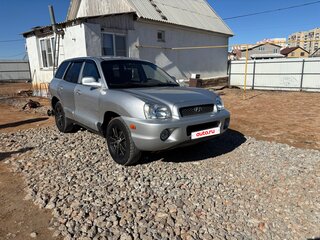 2001 Hyundai Santa Fe I, серебристый, 520000 рублей, вид 3