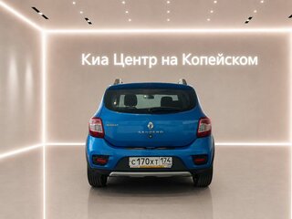 2018 Renault Sandero Stepway II Рестайлинг, синий, 1195000 рублей, вид 4
