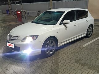 2008 Mazda 3 I (BK) Рестайлинг, белый, 670000 рублей, вид 4