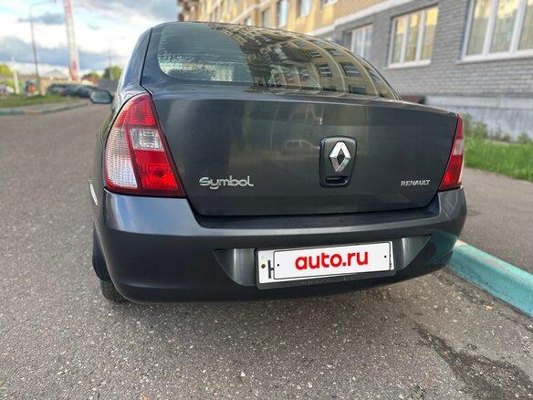 2006 Renault Symbol I Рестайлинг 2, серый - вид 4