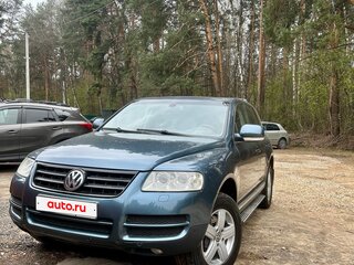 2005 Volkswagen Touareg I, серый, 850000 рублей, вид 3