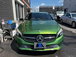 2016 Mercedes-Benz A-Класс 160 III (W176) Рестайлинг, зелёный, 1500222 рублей, вид 3