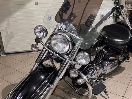 2007 Yamaha XVS1100, чёрный, 650000 рублей, вид 1