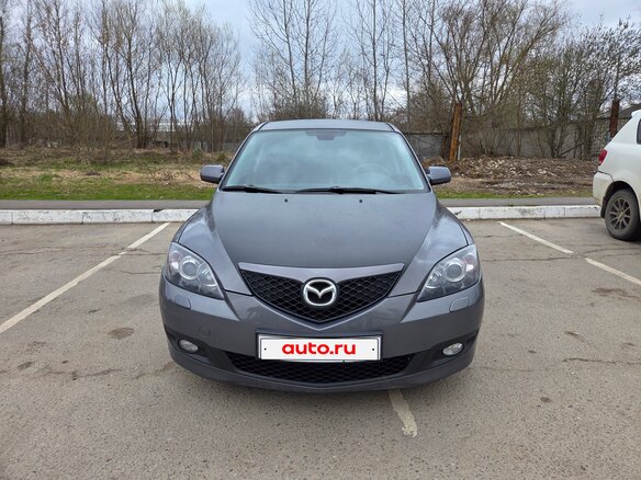 2008 Mazda 3 I (BK) Рестайлинг, серый, 550000 рублей - вид 1