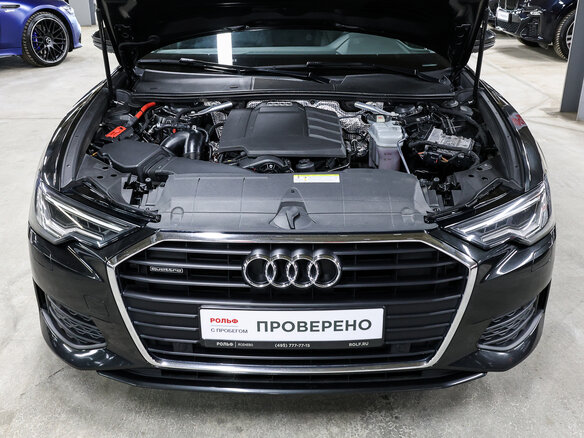 2019 Audi A6 45 TFSI V (C8), чёрный - вид 8
