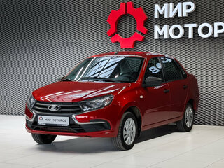 2018 Lada (ВАЗ) Granta I Рестайлинг, красный, 530000 рублей, вид 1