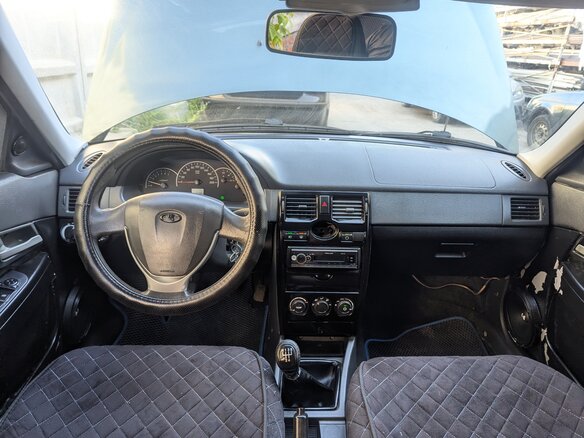 2011 Lada (ВАЗ) Priora I, зелёный, 210000 рублей - вид 12