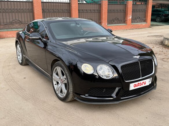 2013 Bentley Continental GT II, чёрный, 5000000 рублей - вид 2