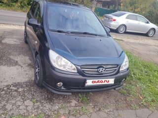 2008 Hyundai Getz I Рестайлинг, чёрный, 450000 рублей, вид 4