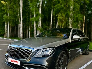 2016 Mercedes-Benz S-Класс 500 VI (W222, C217), чёрный, 5555555 рублей, вид 1