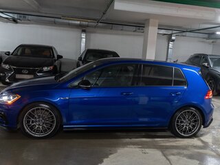 2019 Volkswagen Golf R VII Рестайлинг, синий, 3380000 рублей, вид 4