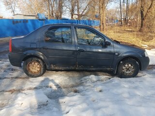 2007 Renault Logan I, серый, 245000 рублей, вид 4