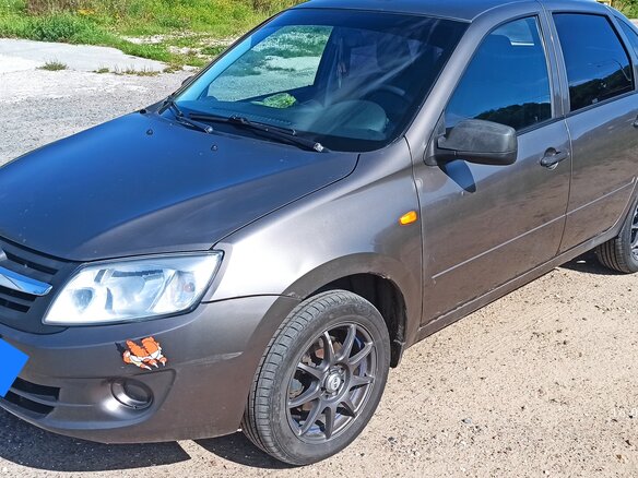 2014 Lada (ВАЗ) Granta I, коричневый