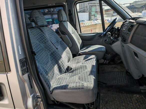 2007 Ford Transit, серебристый, 1500000 рублей - вид 9