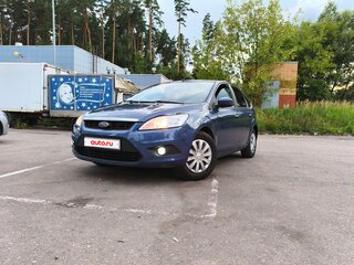 2008 Ford Focus II Рестайлинг, синий, 470000 рублей, вид 1
